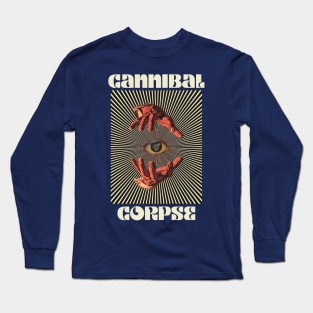 Hand Eyes Cannibal Corpse Long Sleeve T-Shirt